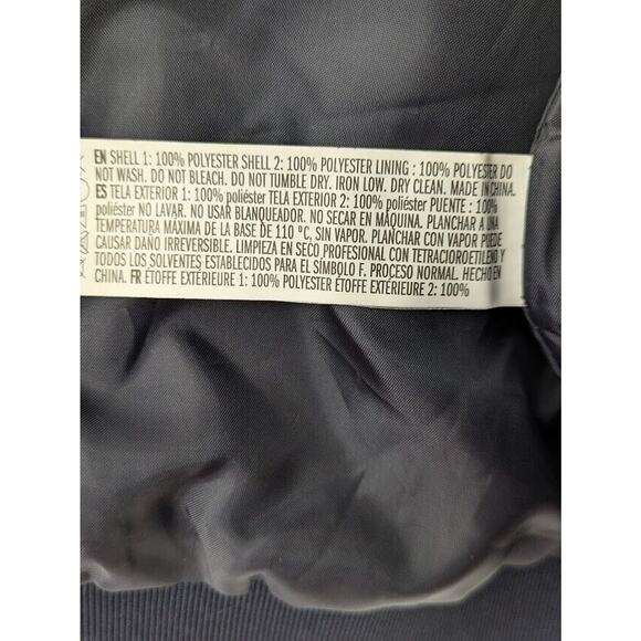 Forever 21 Womens Small Zip Front Bomber Jacket Colorblock Streetwear Sportstyle - Picture 5 of 11